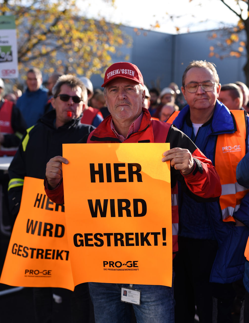 Streik in der voestalpine Linz 2023